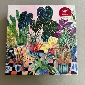 Galison 500 piece “Potted”jigsaw puzzle